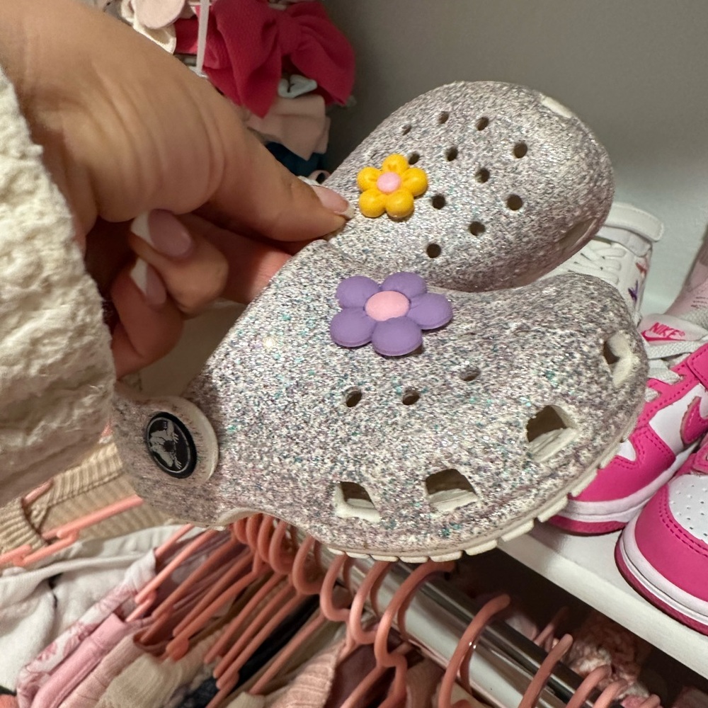 Glitter Crocs
